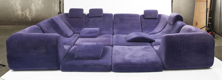 Hauptbild zu Objekt, Sitzlandschaft 'Pool', 1970/71, Luigi Colani, Rosenthal, Espelkamp, 134B 527