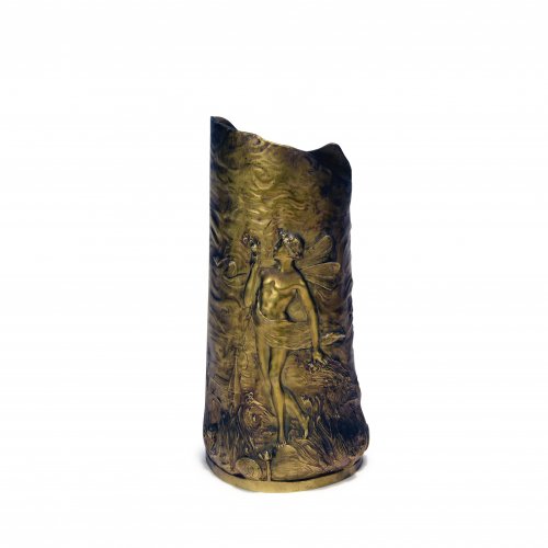 Symbolist 'La Moisson' vase, c1900