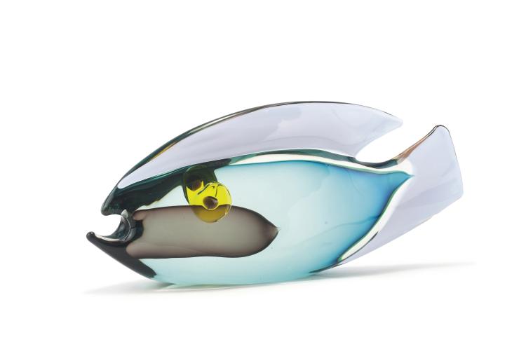 Hauptbild zu Objekt, Fish, 1960s, Antonio Da Ros, Cenedese, Gino, Murano, 134C 710
