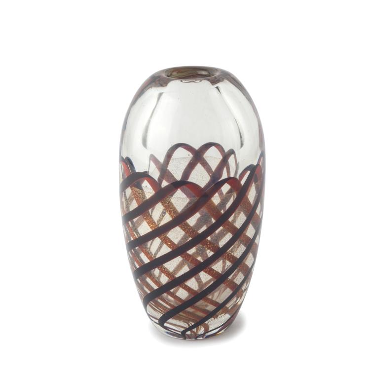 Hauptbild zu Objekt, 'Nastro richiamato' vase, 1951, Archimede Seguso, Seguso, Archimede, Murano, 134C 677