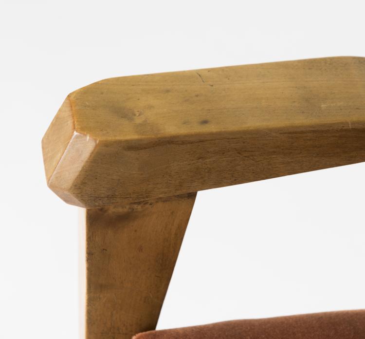 Bild 4 zu Objekt, Anthroposophic armchair, 1930s, Felix Kayser, Schiller-M&ouml;bel Stuttgart-Degerloch (zugeschrieben), 134B 503