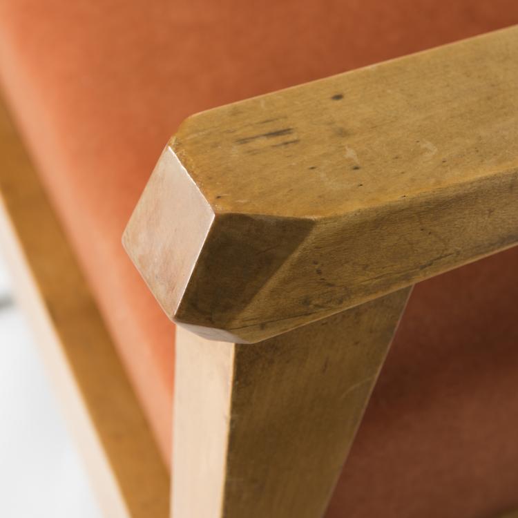 Bild 5 zu Objekt, Anthroposophic armchair, 1930s, Felix Kayser, Schiller-M&ouml;bel Stuttgart-Degerloch (zugeschrieben), 134B 503