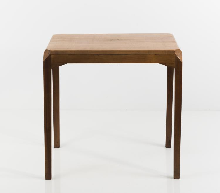Hauptbild zu Objekt, Anthroposophic side table, c1930, Felix Kayser, Schiller-M&ouml;bel, Stuttgart-Degerloch (zugeschrieben), 134B 505
