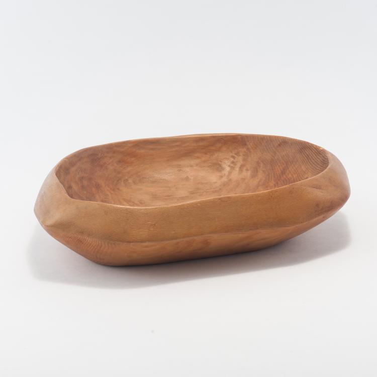 Hauptbild zu Objekt, Anthroposophic bowl, 1930-50, Rudolf Steiner, Dornach, Kunstschnitzwerkstatt (zugeschrieben), 134B 500