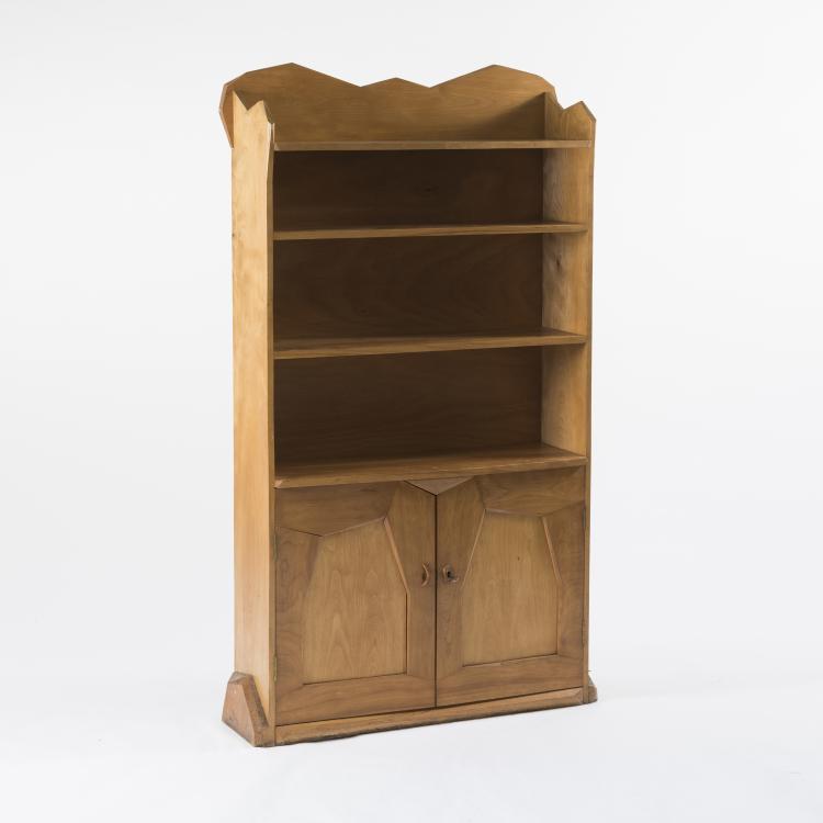 Bild 1 zu Objekt, Anthroposophic book case, 1950, Paul Bay, Bay, Paul, 134B 504