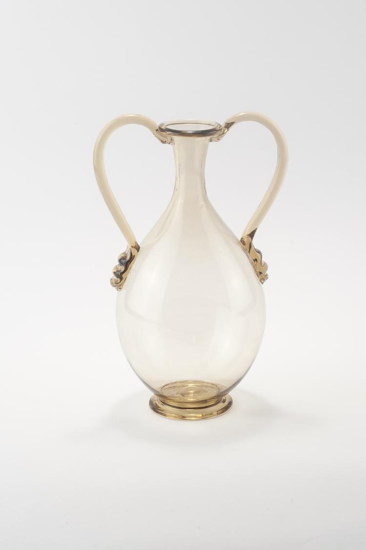Bild 1 zu Objekt, Vase with handles, 1921, Vittorio Zecchin, Venini & C., Murano, 134C 550