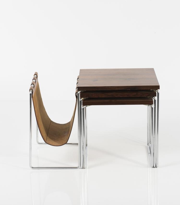 Hauptbild zu Objekt, Three nesting tables, c1960, Niederlande, 134B 451