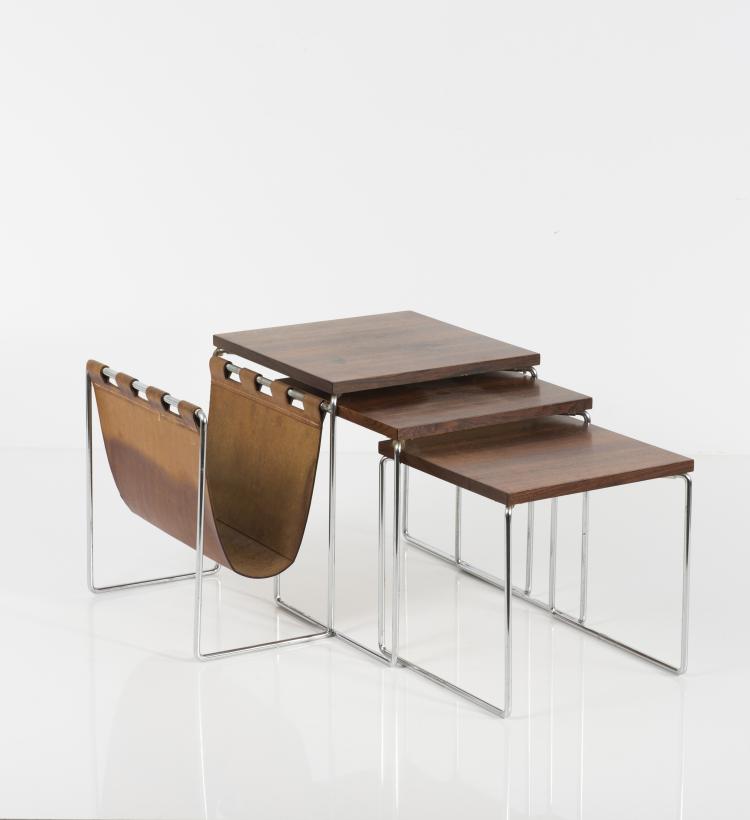 Bild 1 zu Objekt, Three nesting tables, c1960, Niederlande, 134B 451