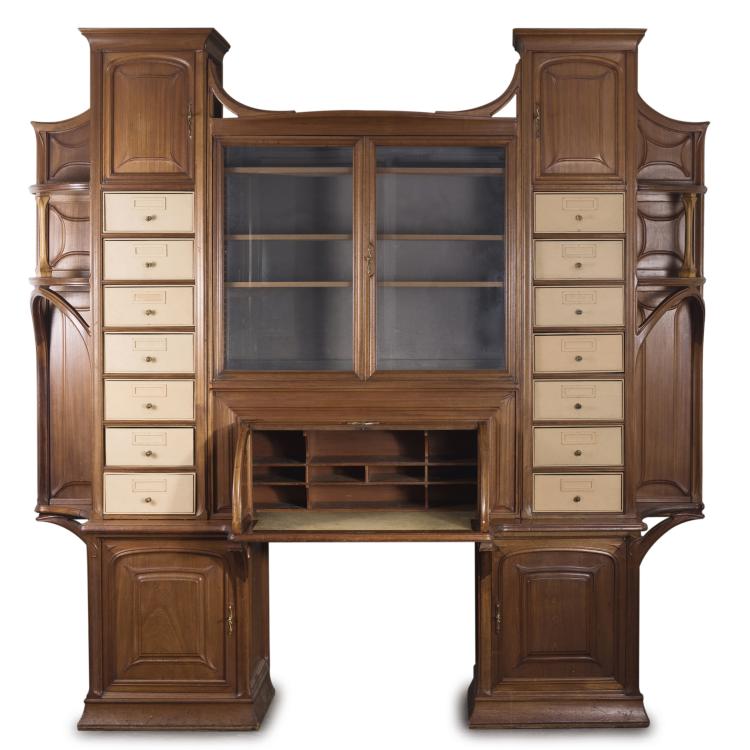 Hauptbild zu Objekt, Gro&szlig;er Sammler- und Schreibschrank, 1903-04, Charles Plumet, Plumet & Selmersheim, Paris, 136A 5
