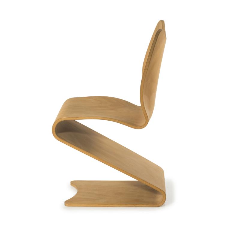 Hauptbild zu Objekt, 'S chair', 1965, Verner Panton, Sommer, A, Pl&uuml;derhausen, f&uuml;r Thonet, Frankenberg, 134B 466