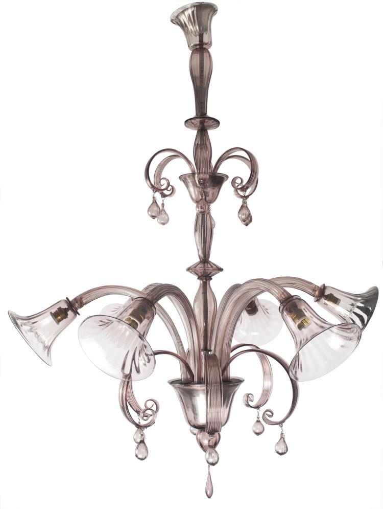 Hauptbild zu Objekt, Ceiling light, 1920s, Murano, 134C 713
