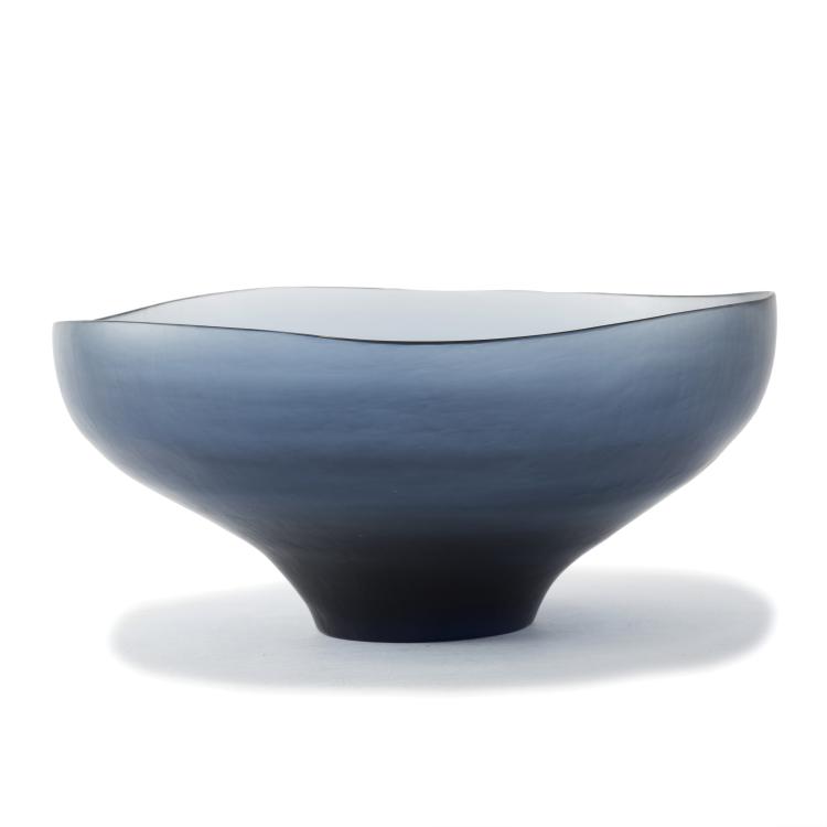 Hauptbild zu Objekt, 'Battuto' bowl, 1959/60, Tobia Scarpa, Venini & C., Murano, 134C 604