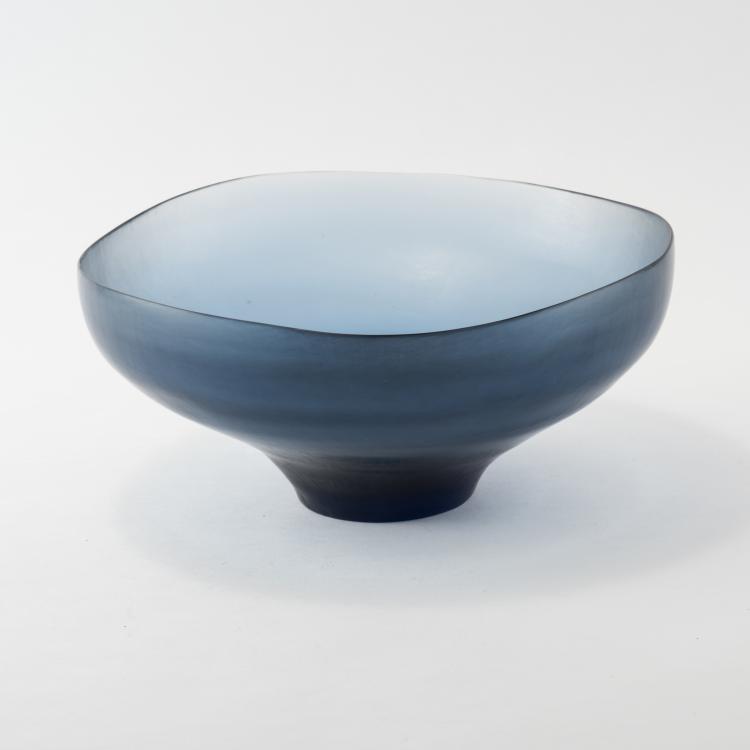 Bild 1 zu Objekt, 'Battuto' bowl, 1959/60, Tobia Scarpa, Venini & C., Murano, 134C 604