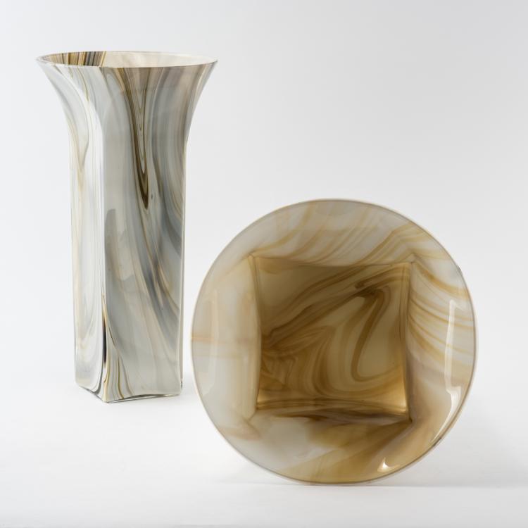 Bild 2 zu Objekt, Zwei Vasen, um 1970, Sergio Asti, Venini & C., Murano, 134C 612