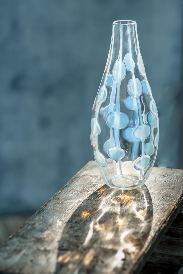 Bild 1 zu Objekt, 'Opalino a fiamma' vase, 1957, Ercole Barovier, Barovier & Toso, Murano, 134C 654