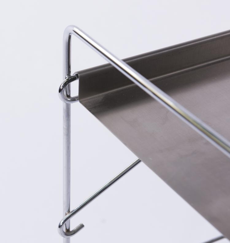 Bild 1 zu Objekt, Zwei Aktenwagen, 1975-80, Otl Aicher, Siegel, G&uuml;nzburg, 134B 524