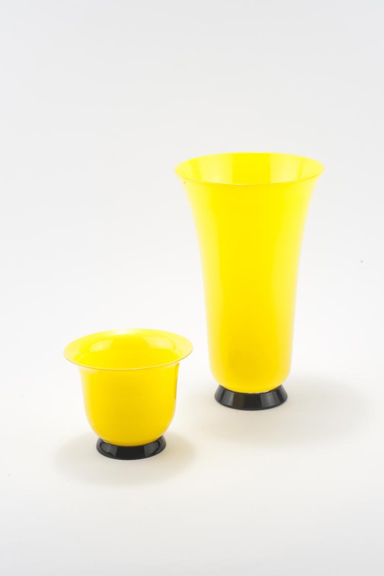 Bild 1 zu Objekt, Zwei Vasen, 1991/92, Venini & C., Murano, 134C 626