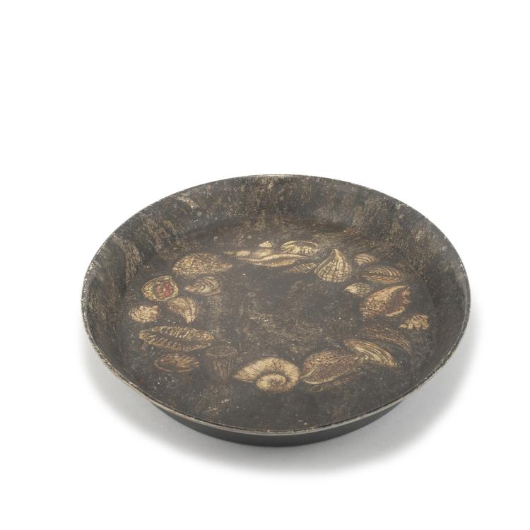 Hauptbild zu Objekt, 'Corona di conchiglie' tray, 1950/60s, Piero Fornasetti, Fornasetti, Mailand, 134A 196