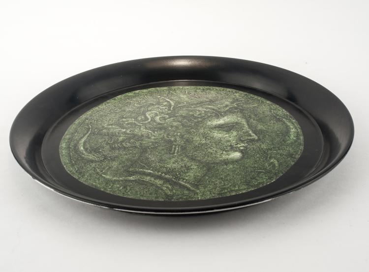 Bild 1 zu Objekt, 'Nummus' tray, 1950s, Piero Fornasetti, Fornasetti, Mailand, 134A 202