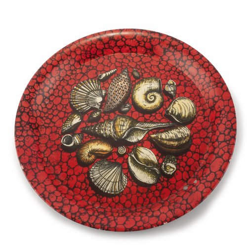 'Conchiglie su ciottoli' tray, 1950s