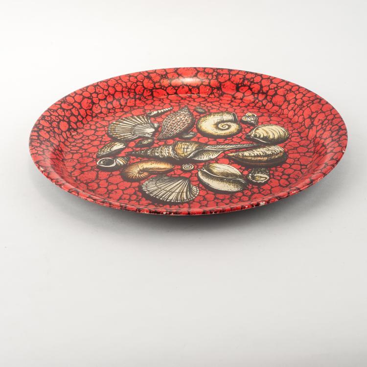 Bild 1 zu Objekt, 'Conchiglie su ciottoli' tray, 1950s, Piero Fornasetti, Fornasetti, Mailand, 134A 203