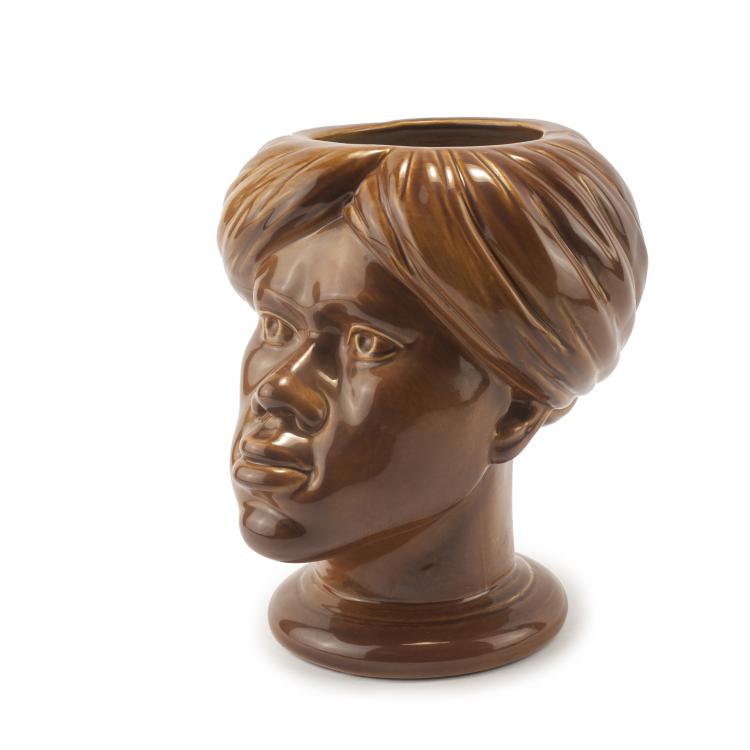 Hauptbild zu Objekt, 'Testa di Moro', 1950/60er Jahre , Piero Fornasetti, Fornasetti, Mailand, 134A 194