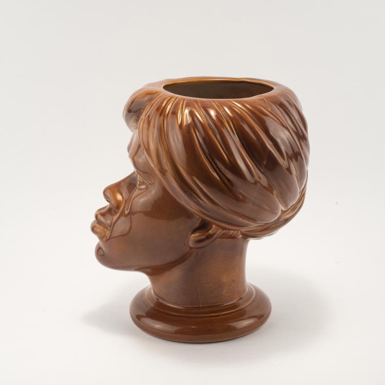 Bild 1 zu Objekt, 'Testa di Moro', 1950/60er Jahre , Piero Fornasetti, Fornasetti, Mailand, 134A 194