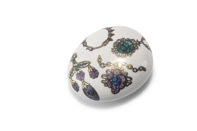 Hauptbild zu Objekt, Briefbeschwerer 'Gioalli', 1950/60er Jahre , Piero Fornasetti, Fornasetti, Mailand, 134A 201