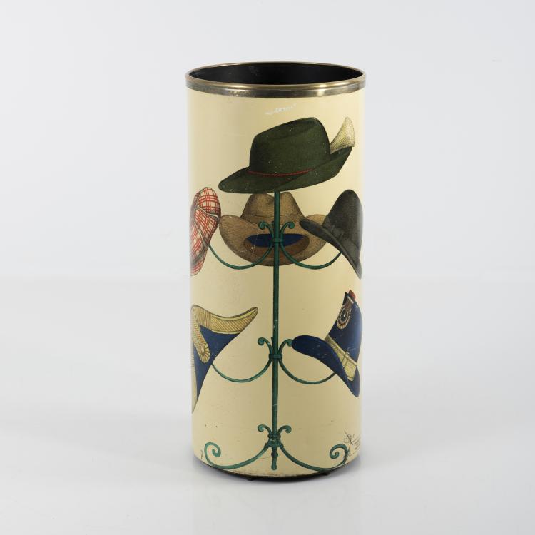 Bild 1 zu Objekt, 'Cappelli' umbrella stand, 1950/60s, Piero Fornasetti, Fornasetti, Mailand, 134A 198