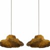 Two 'Ninfee' ceiling lights, 1964