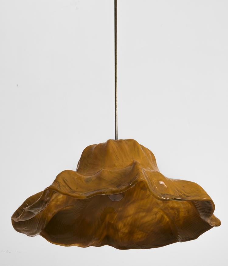 Bild 1 zu Objekt, Two 'Ninfee' ceiling lights, 1964, Toni Zuccheri, Venini & C., Murano, 134A 147