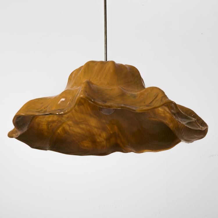 Bild 3 zu Objekt, Two 'Ninfee' ceiling lights, 1964, Toni Zuccheri, Venini & C., Murano, 134A 147