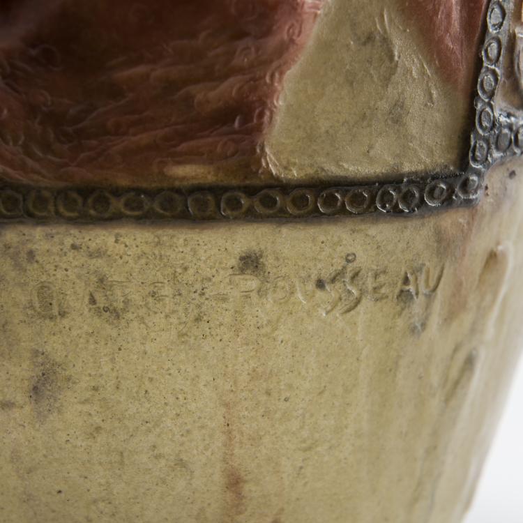 Bild 2 zu Objekt, Tall 'Libations' vase, 1924, Gabriel Argy-Rousseau, Argy-Rousseau, Gabriel, Paris, 135 1