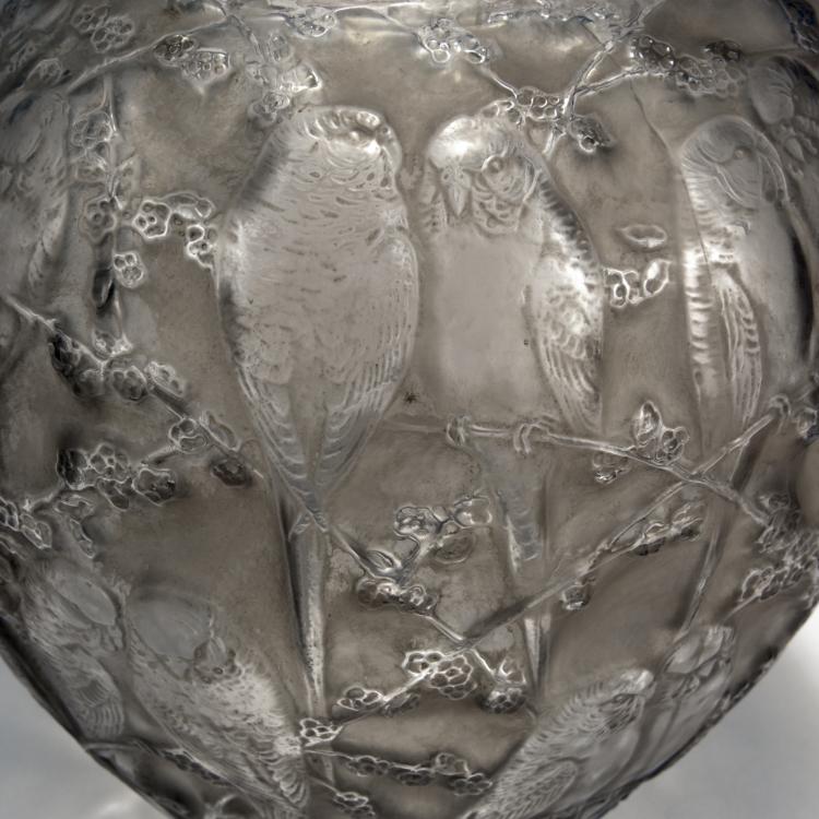 Bild 1 zu Objekt, Vase 'Perruches', 1919, Lalique, Ren&eacute;, Wingen-sur-Moder, 135 172