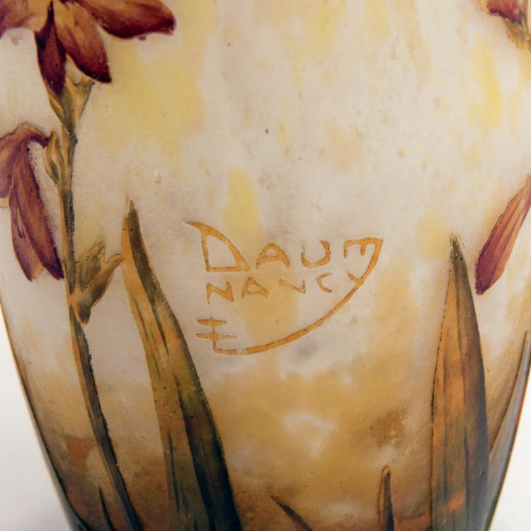 Bild 2 zu Objekt, 'Montbretia roses' vase, 1902-10, Henri Berg&eacute;, Daum Fr&egrave;res, Nancy, 135 59