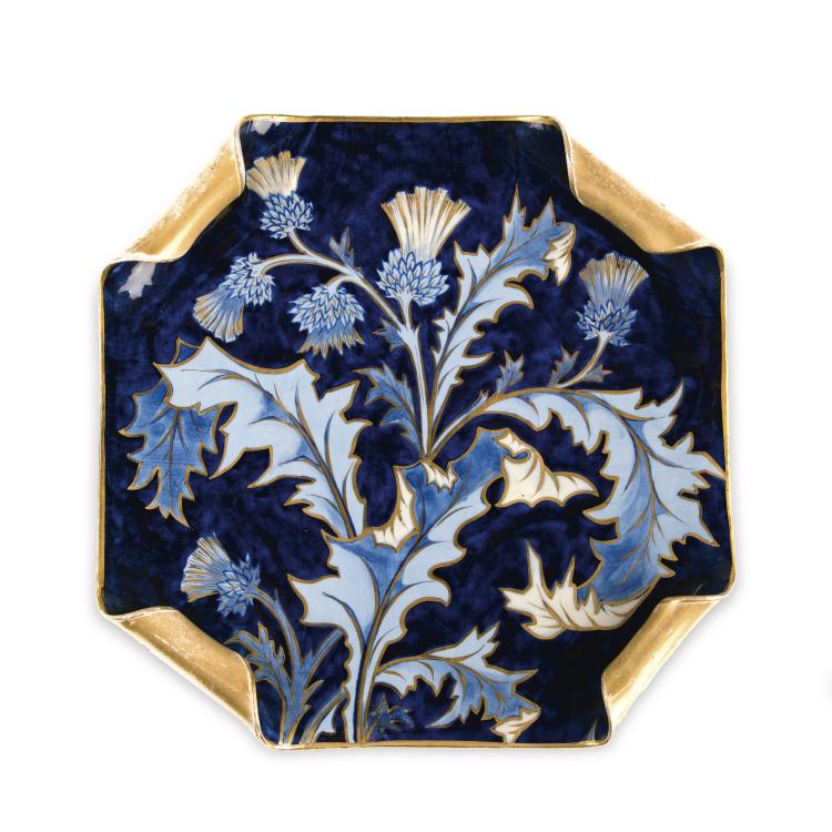 Hauptbild zu Objekt, 'Chardons' plate, 1920s, Lothringen, 135 569