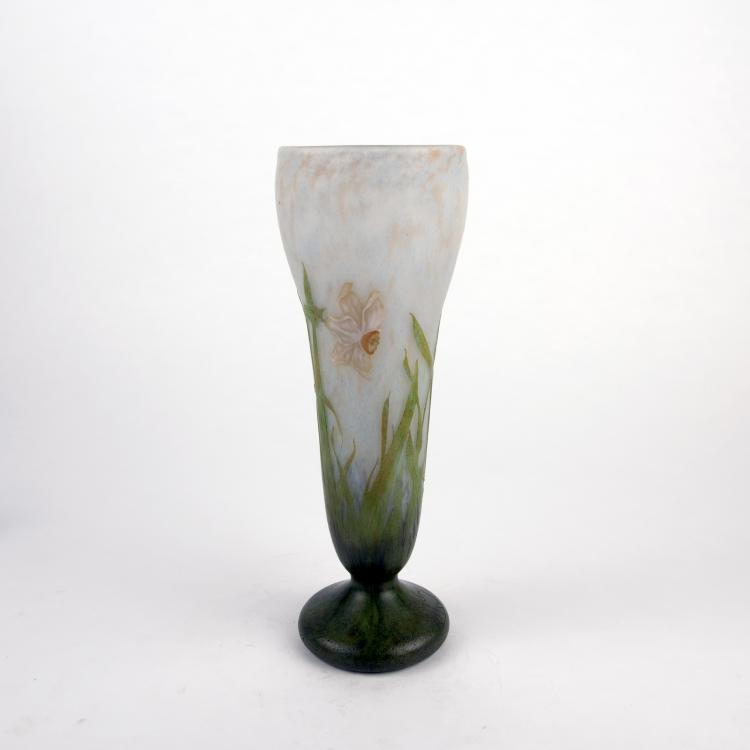 Bild 1 zu Objekt, Vase 'Narcisses', um 1910, Daum Fr&egrave;res, Nancy, 135 70