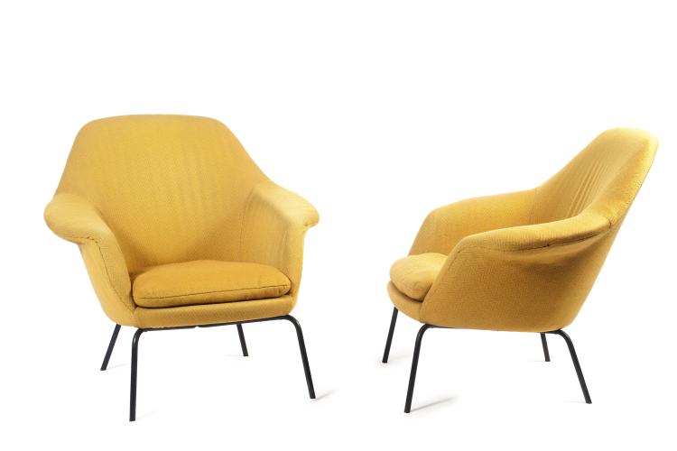 Hauptbild zu Objekt, Two 'Castyro' armchairs, 1950s, Cassina, Mailand, 134A 48