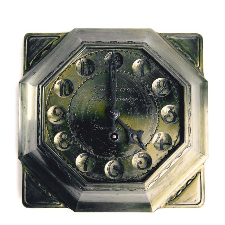 Hauptbild zu Objekt, Clock, c1900, Joseph Maria Olbrich, Andress, Louis, Darmstadt, 135 601