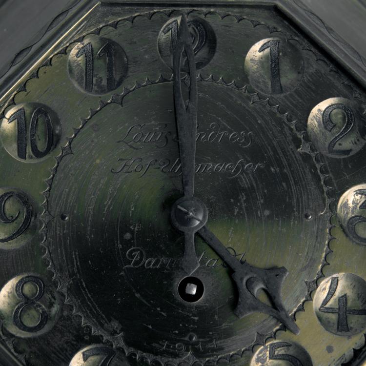 Bild 1 zu Objekt, Clock, c1900, Joseph Maria Olbrich, Andress, Louis, Darmstadt, 135 601