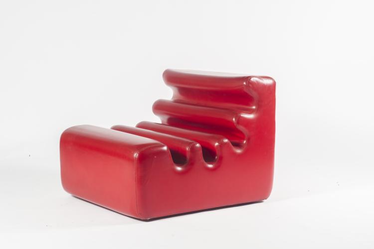 Hauptbild zu Objekt, 'Karelia' easy chair, 1966, Liisi Beckmann, Zanotta, Mailand, 134B 470
