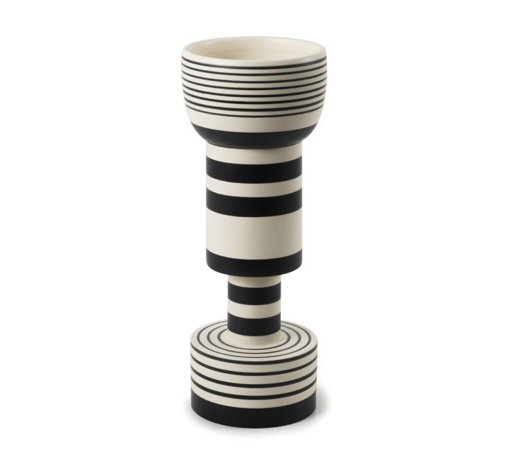 Hauptbild zu Objekt, 'Vaso Calice' vase, c1986, Ettore Sottsass, Bitossi, Montelupo, 134A 27