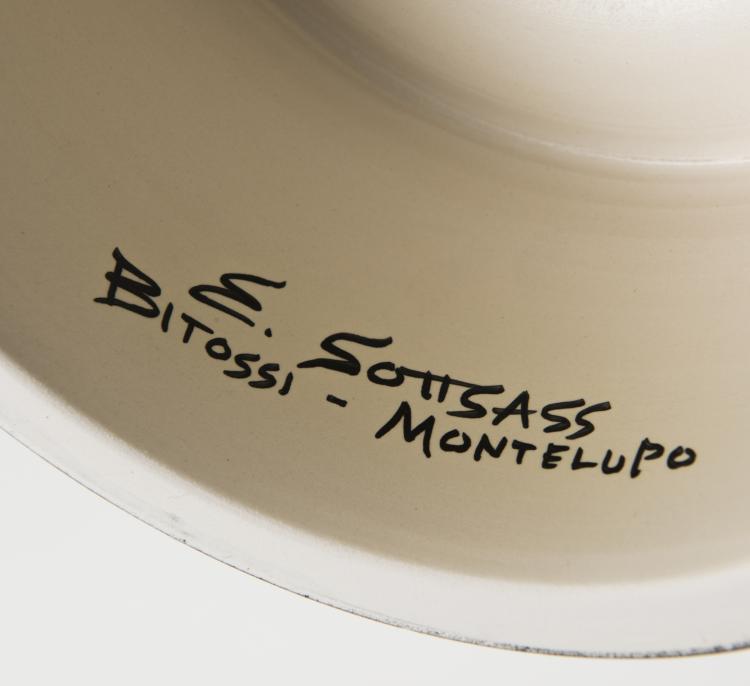 Bild 4 zu Objekt, 'Vaso Calice' vase, c1986, Ettore Sottsass, Bitossi, Montelupo, 134A 27