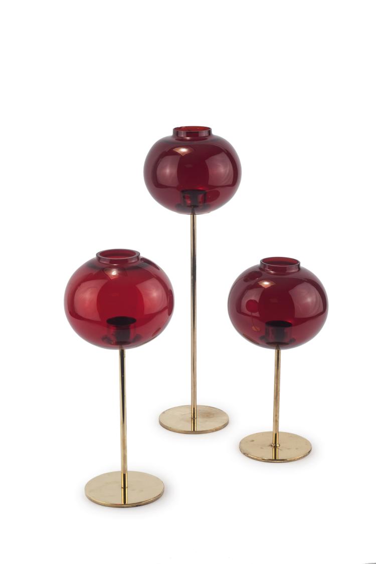 Hauptbild zu Objekt, Three '135' lanterns, c1960, Hans-Agne Jakobsson, Jakobsson Hans-Agne, Markaryd, 134B 441