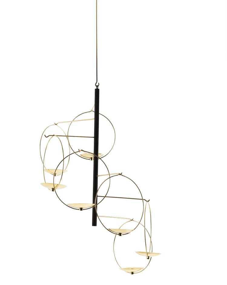 Hauptbild zu Objekt, Hanging candlestick, 1960s, Timo Sarpaneva, Aarikka, Kaila, 134B 316