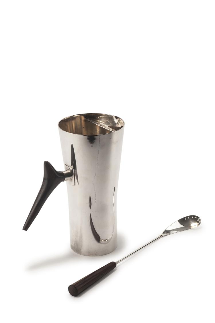 Hauptbild zu Objekt, Cocktail jug with spoon, c1960, Christiansen, Carl F., 134B 315