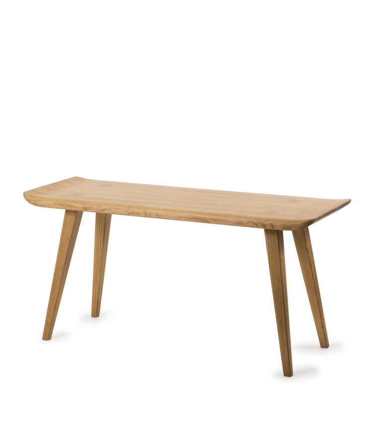 Hauptbild zu Objekt, 'Vising&ouml;' bench, 1953, Carl Malmsten, Karl Andersson & S&ouml;ner, HuskvarnaSvenskt Fur, Schweden, 134B 348