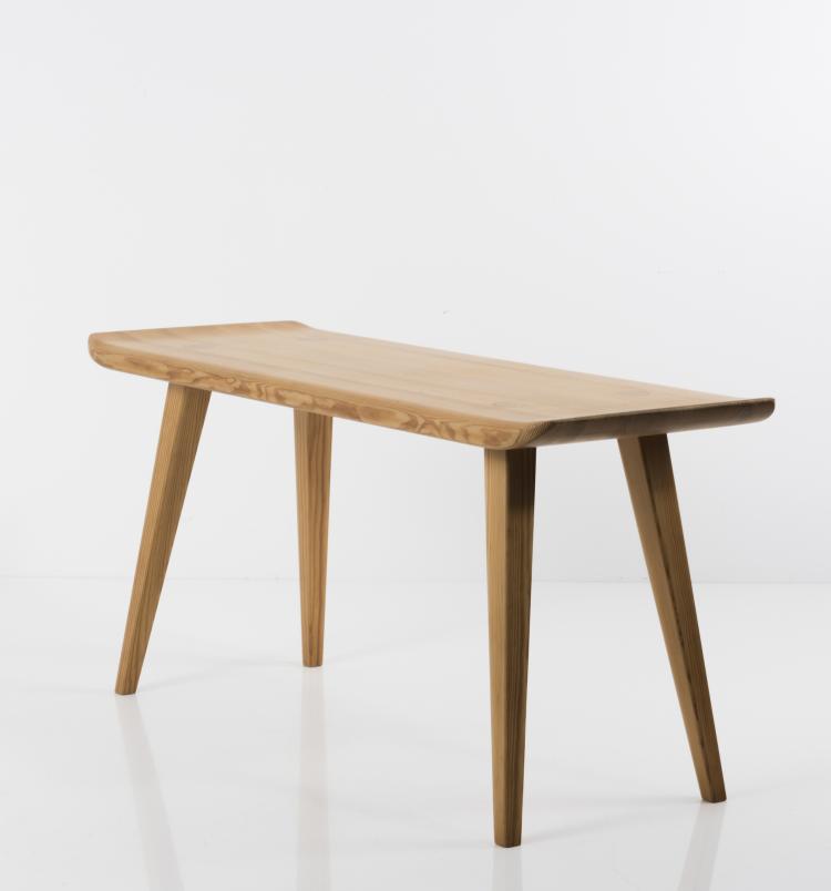 Bild 2 zu Objekt, 'Vising&ouml;' bench, 1953, Carl Malmsten, Karl Andersson & S&ouml;ner, HuskvarnaSvenskt Fur, Schweden, 134B 348