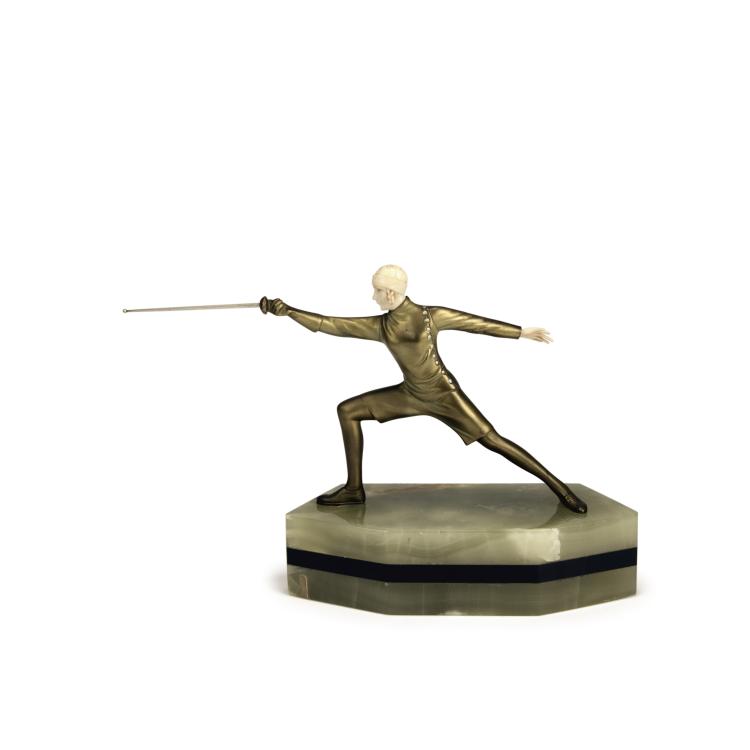 Hauptbild zu Objekt, 'Foilswoman', c1925, Ferdinand Preiss, 135 372