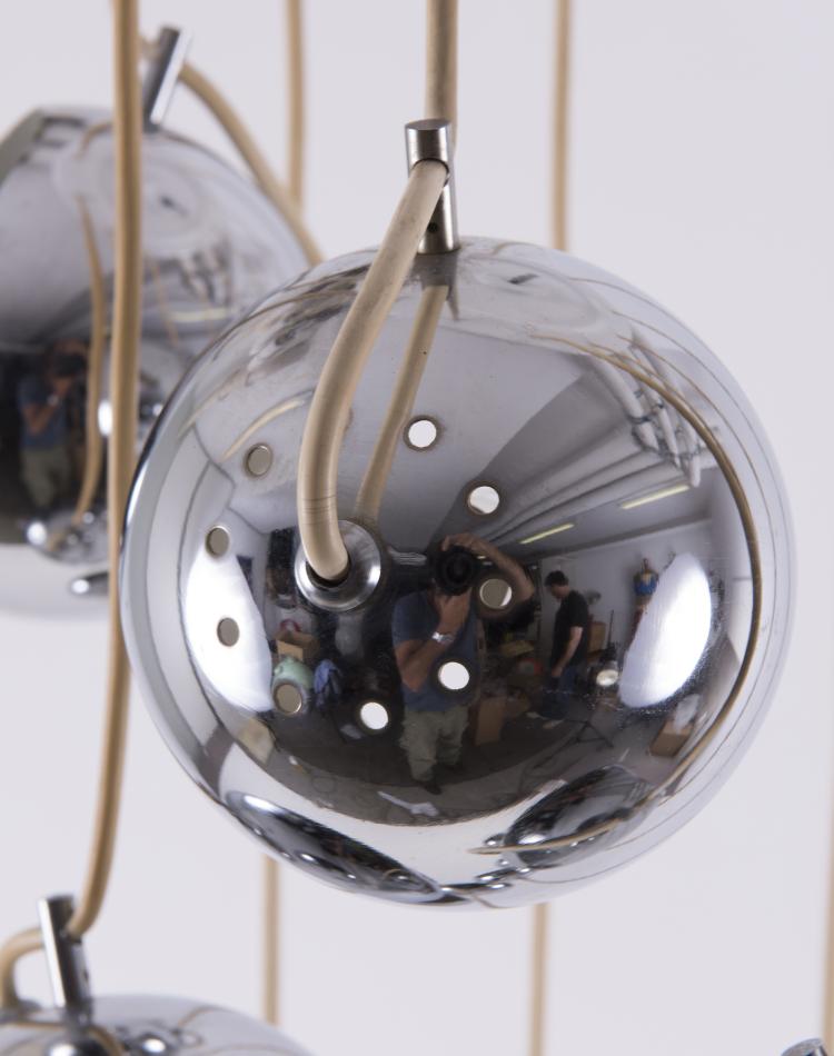 Bild 1 zu Objekt, Ceiling light, c1965, Mailand Harvey Guzzini, Harvey Guzzini, Mailand, 134A 156